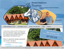 Tablet Screenshot of neptun-chlopy.com